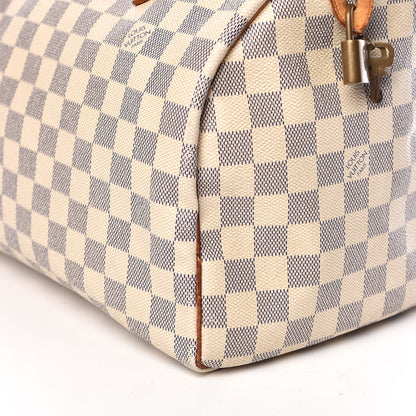 Louis Vuitton Damier Azur Speedy 30 27 of 32