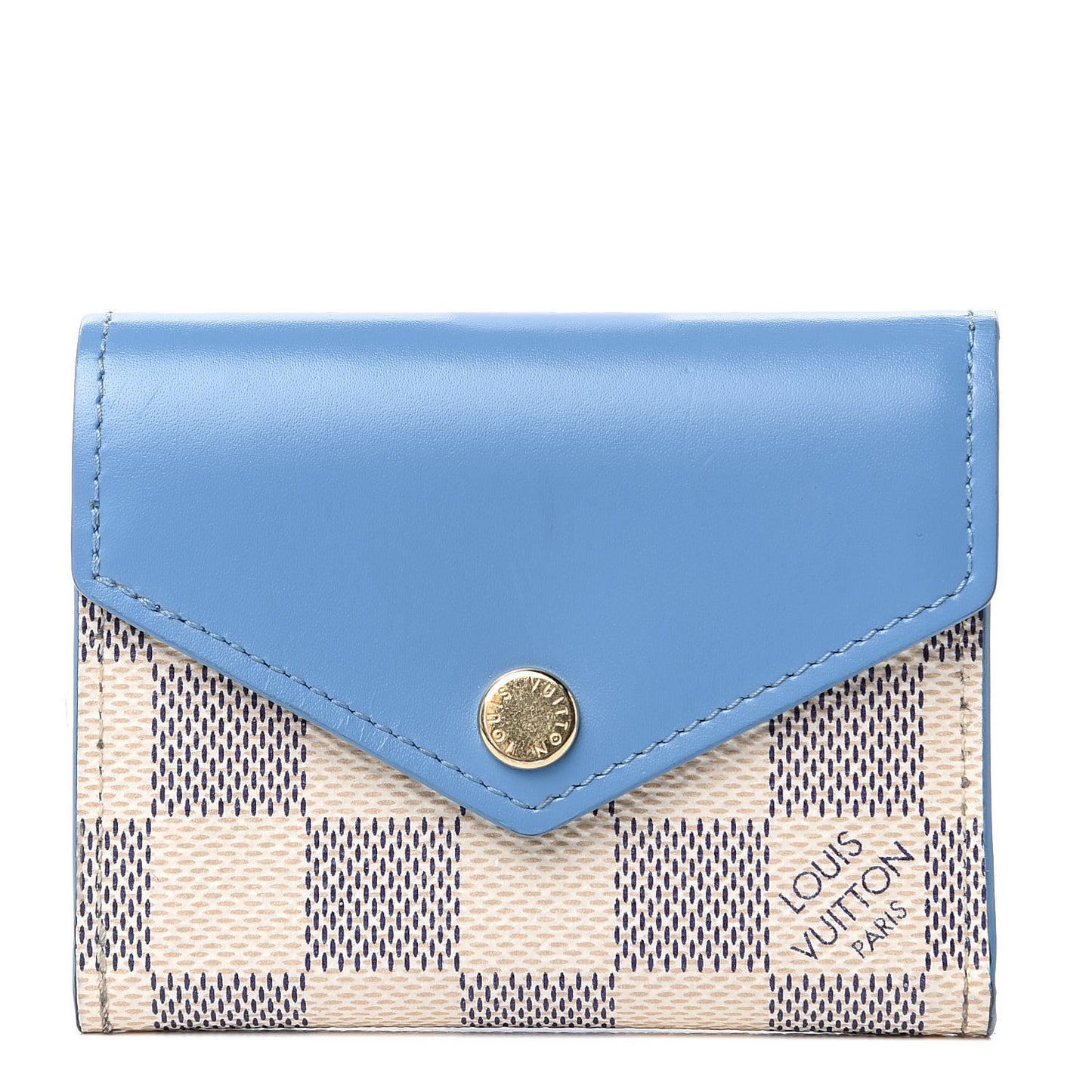 Damier Azur Zoe Wallet Bleuet