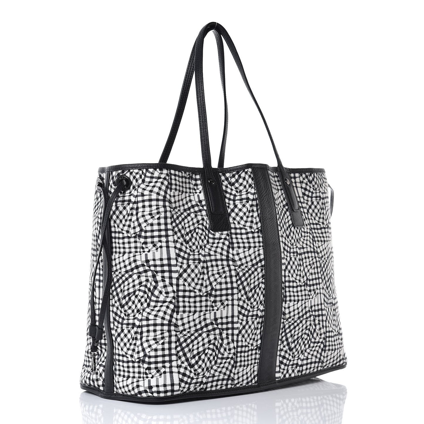 Visetos Large Liz Reversible Shopper Tote Black