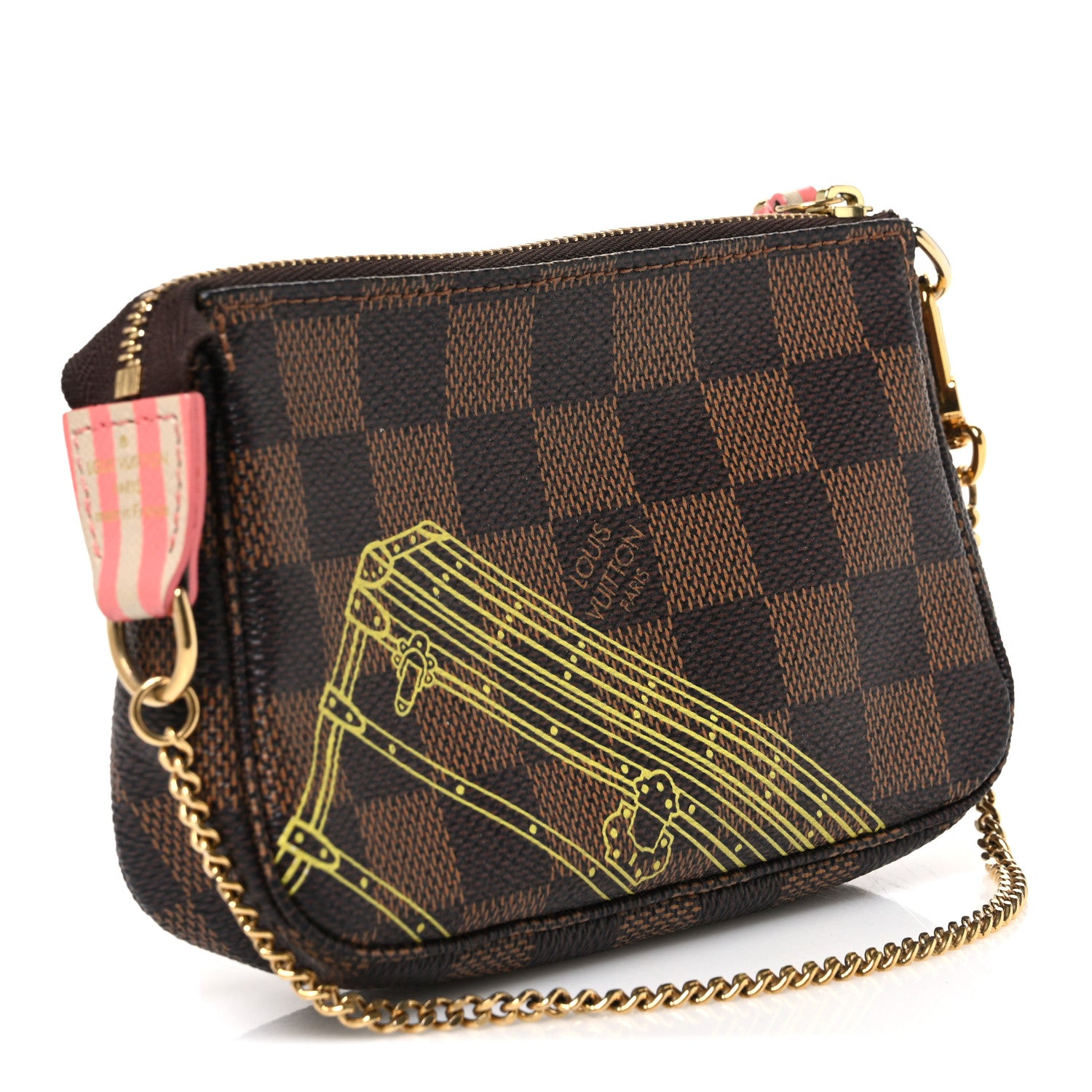 Louis Vuitton Monogram 2014 Christmas Animation Mini Pochette Accessories 3 of 7