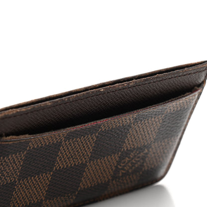 Louis Vuitton Damier Ebene Card Holder 10 of 10