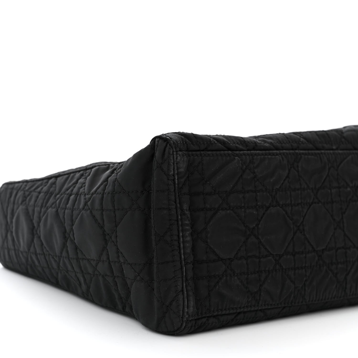 Christian Dior Nylon Cannage Medium Lady Dior Black 9 of 10