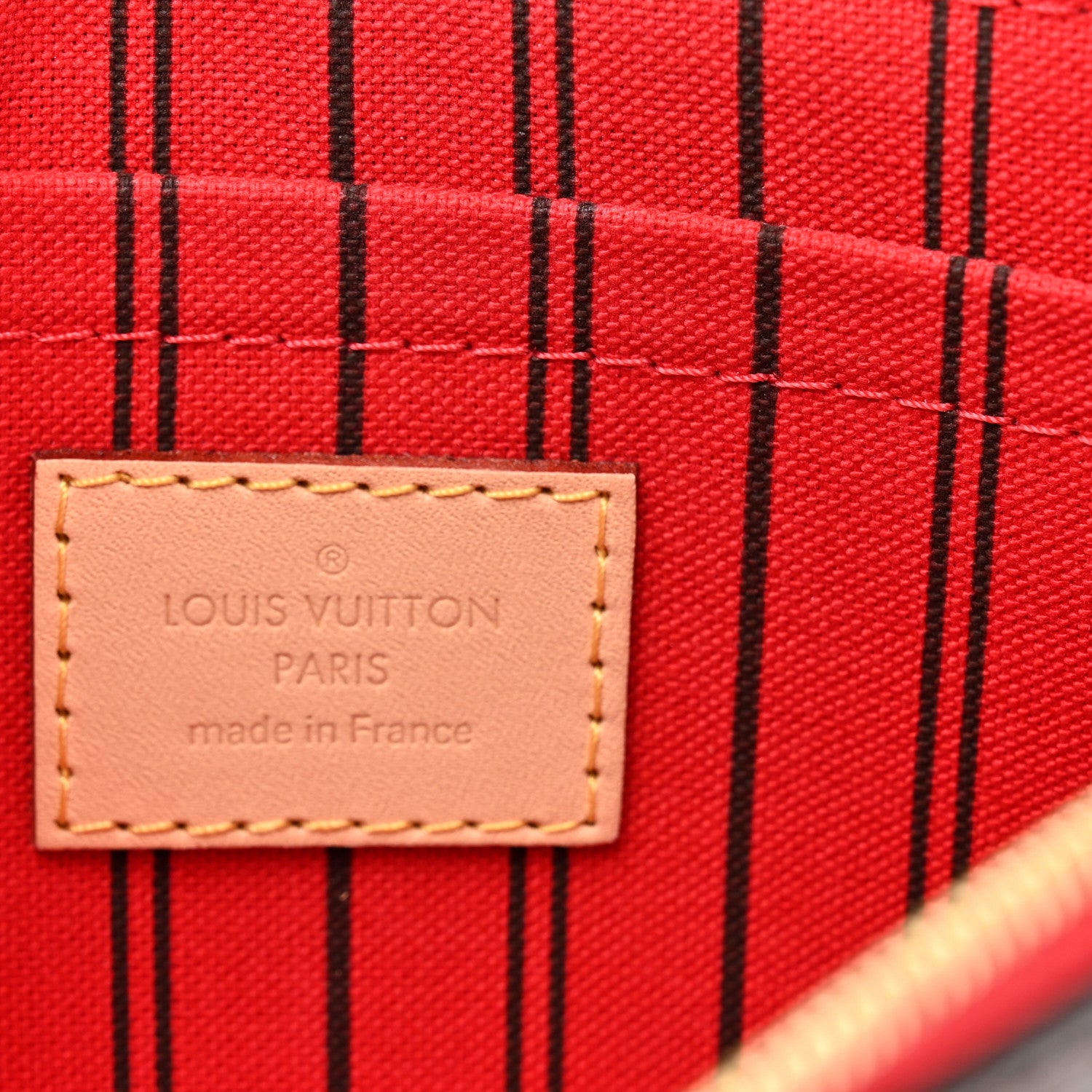 Louis Vuitton Monogram Neverfull MM GM Pochette Pivoine 6 of 6
