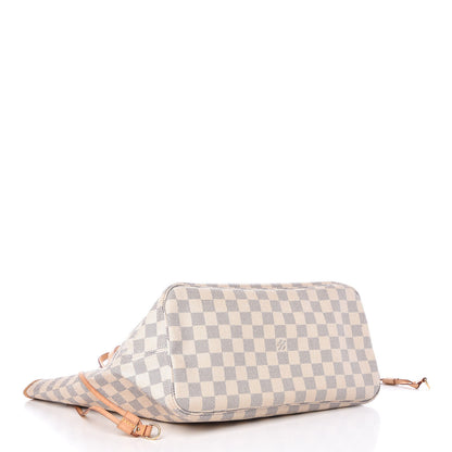 Louis Vuitton Damier Azur Neverfull MM 4 of 11