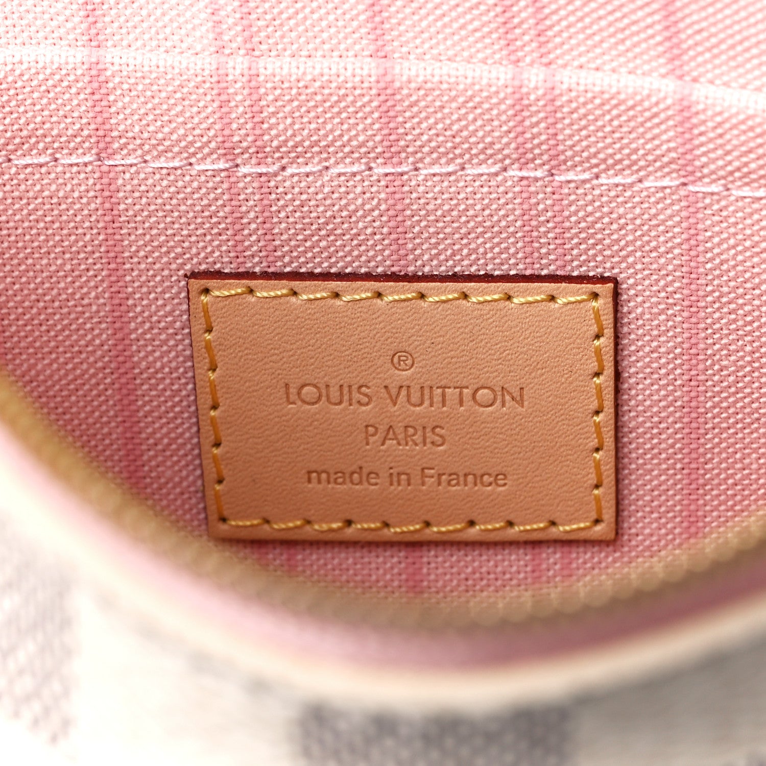 Louis Vuitton Damier Azur Neo Neverfull MM Rose Ballerine 10 of 13