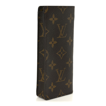 Louis Vuitton Monogram Etui a Lunettes Simple Eyeglass Case 3 of 7
