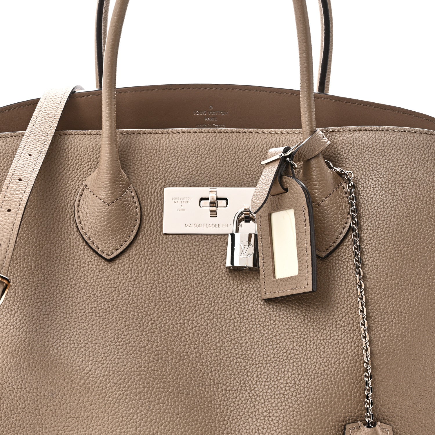 Louis Vuitton Veau Nuage Milla MM Tourterelle 7 of 9