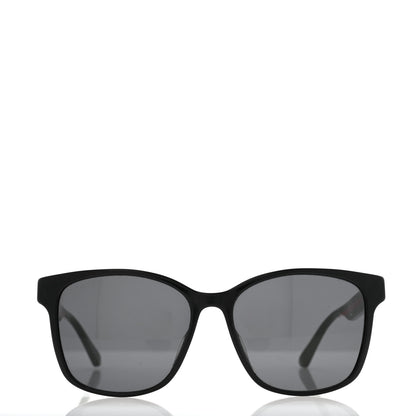 Gucci Square Eye GG Web Sunglasses GG0417SK Black 2 of 8
