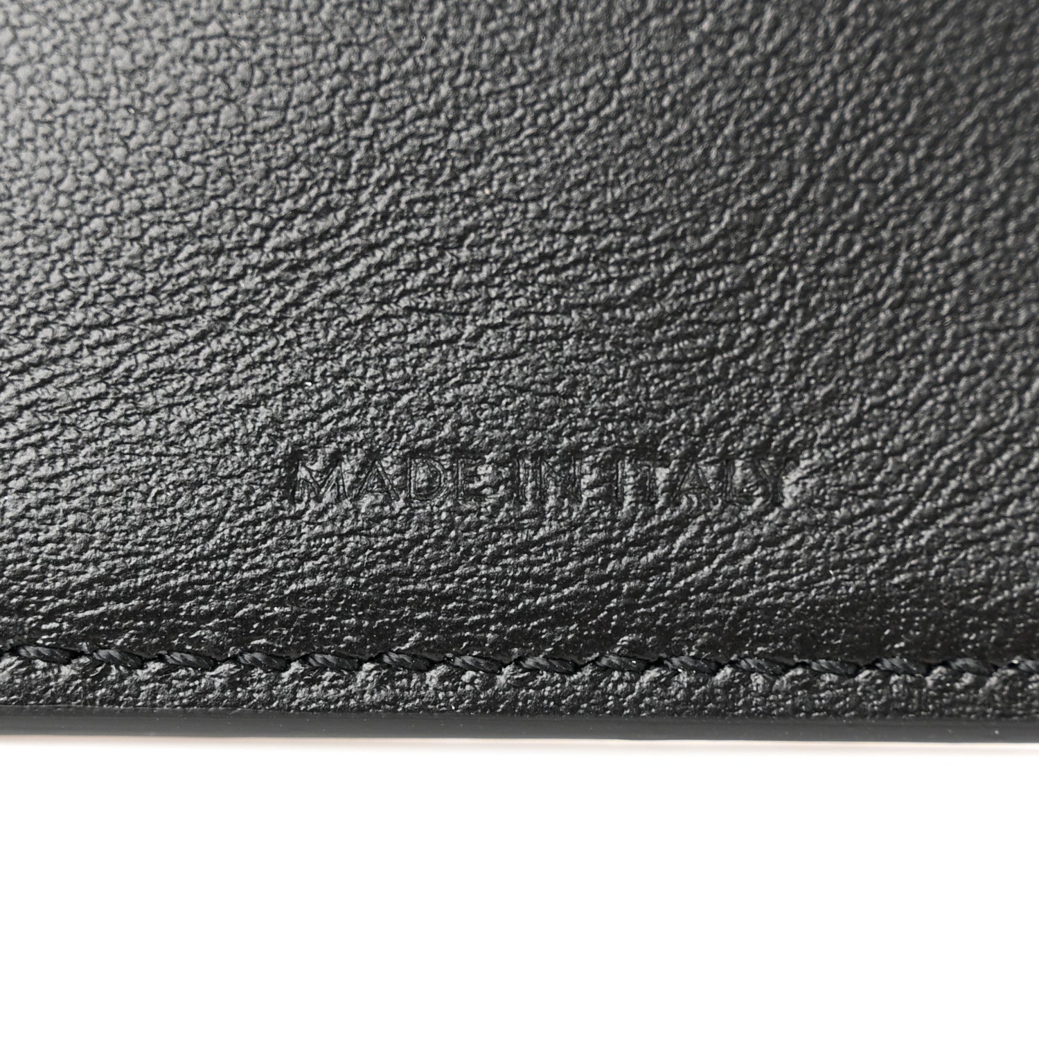 Celine Shiny Calfskin Small Triomphe Wallet Black 7 of 9