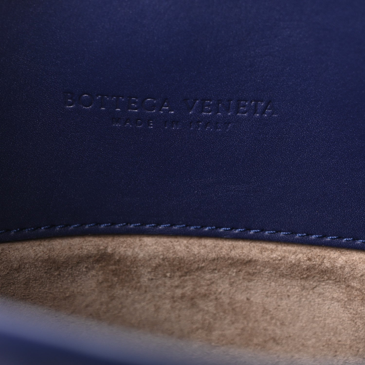 Bottega Veneta Nappa Intrecciato Small Roma Tote Dark Blue 6 of 10