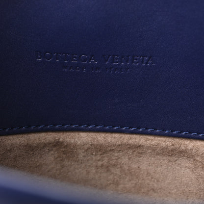 Bottega Veneta Nappa Intrecciato Small Roma Tote Dark Blue 6 of 10