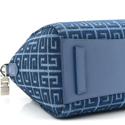 Givenchy Denim Calfskin 4G Mini Antigona Blue 9 of 11