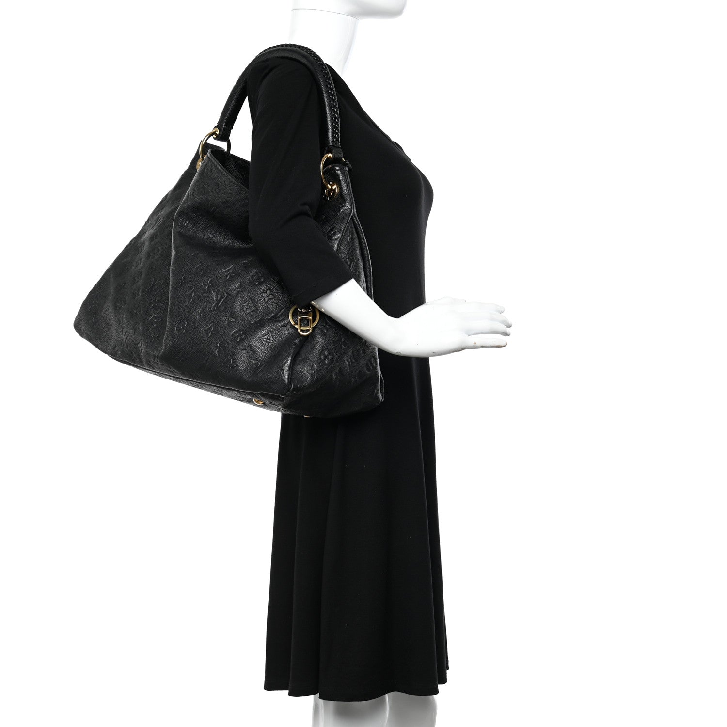 Louis Vuitton Empreinte Artsy MM Black 2 of 16