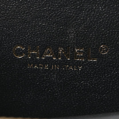 Chanel Caviar Quilted Small CC Filigree Vanity Case Black 6 of 10