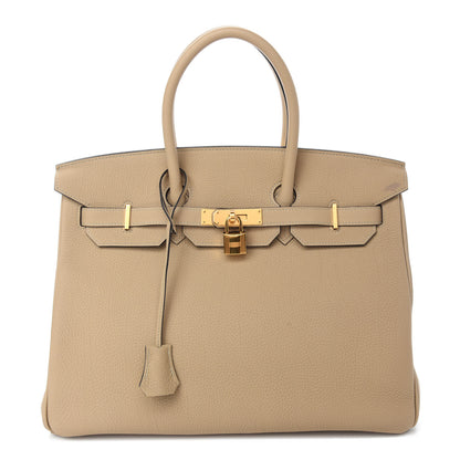 Hermes Togo Birkin 35 Trench 1 of 11