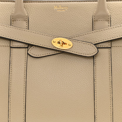 Mulberry Classic Grain Small Bayswater Zip Tote Dune 9 of 9