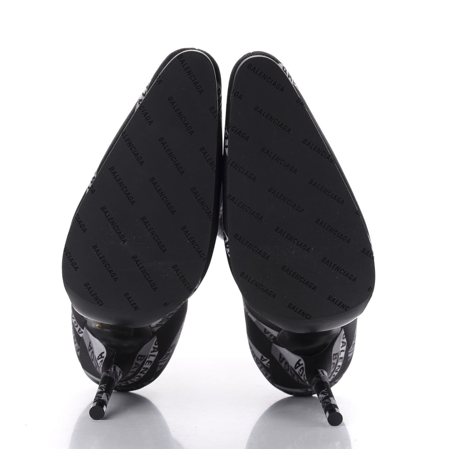 Spandex Losange Monogram 110mm Booties 39 Gris Black