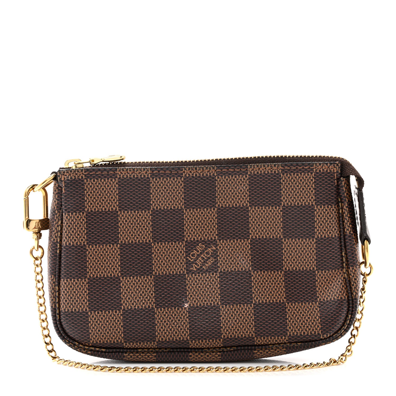 Louis Vuitton Damier Ebene Mini Pochette Accessories 1 of 9