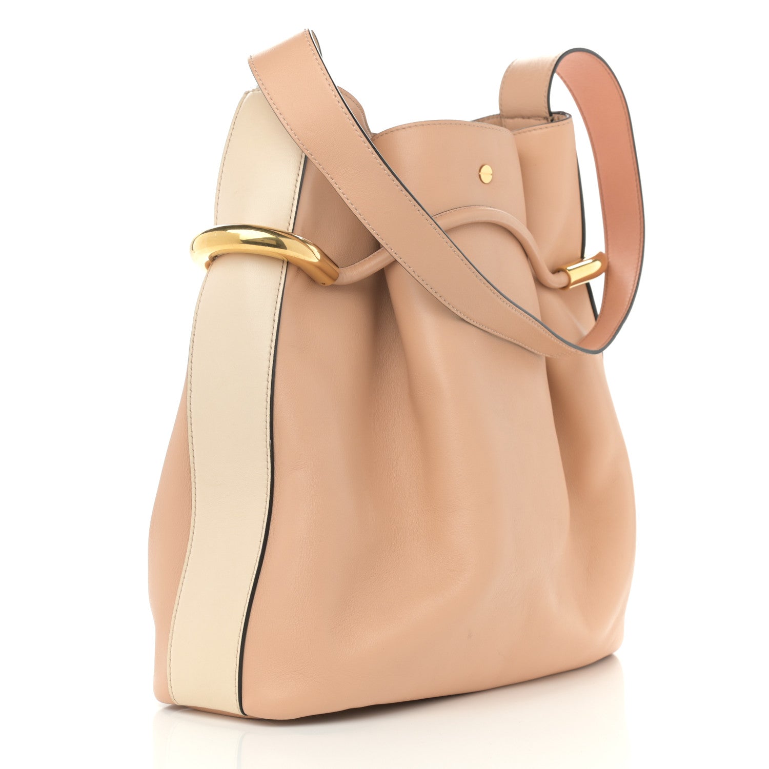 Chloe Calfskin Medium Emma Drawstring Bag Blush Nude 4 of 12