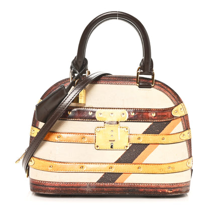 Louis Vuitton Transformed Canvas Time Trunk Alma BB Beige 1 of 9