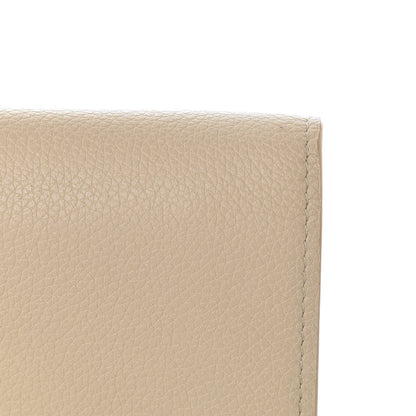 Louis Vuitton Calfskin Lockme II Wallet Vanille Black 10 of 10