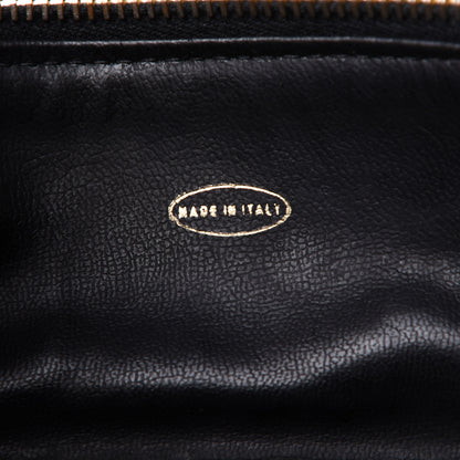 Chanel Lambskin Vanity Cosmetic Case Black 6 of 12