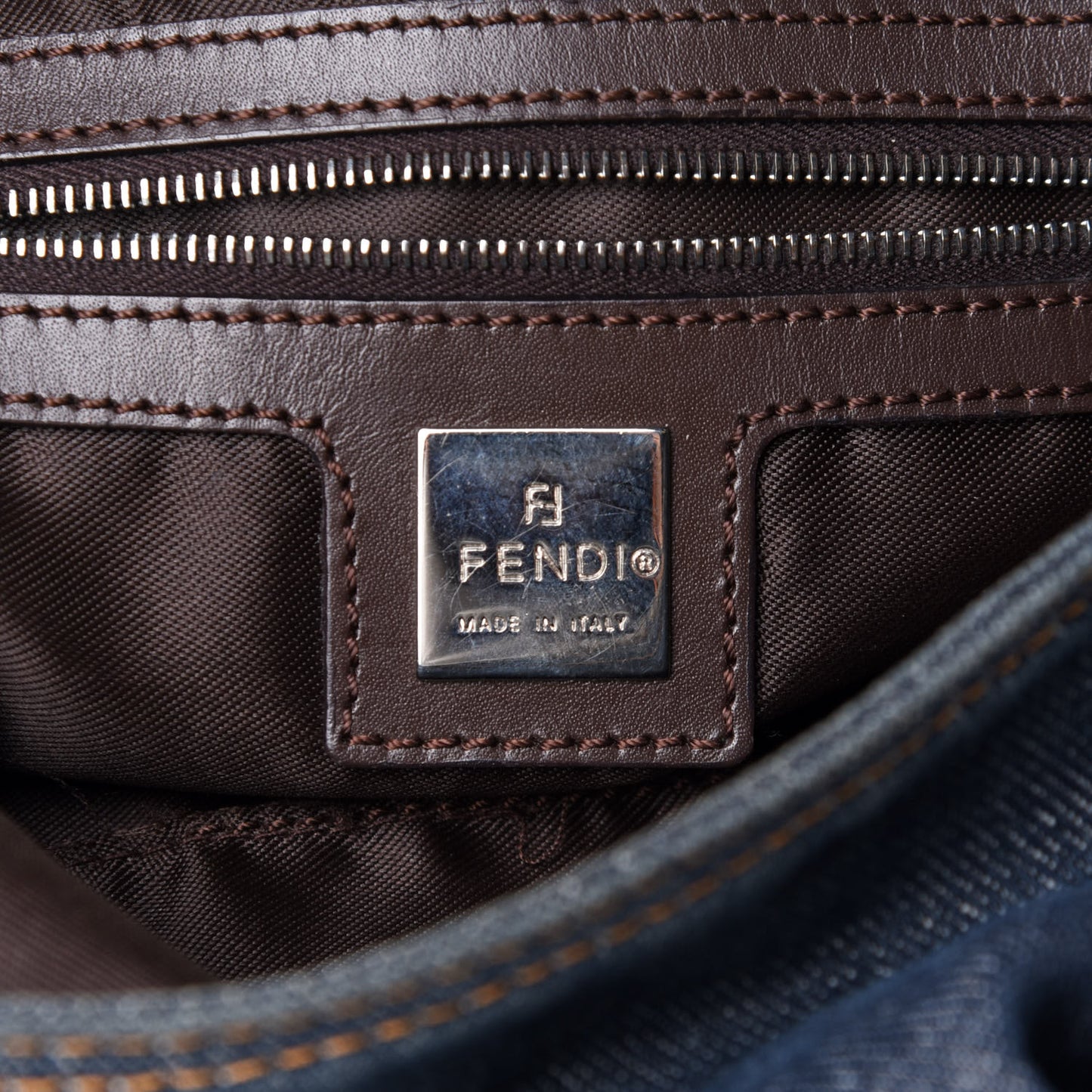 Denim Mama Baguette Blue