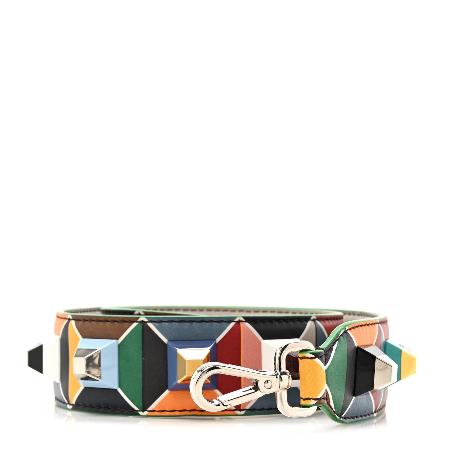 Calfskin Studded Strap You Multicolor