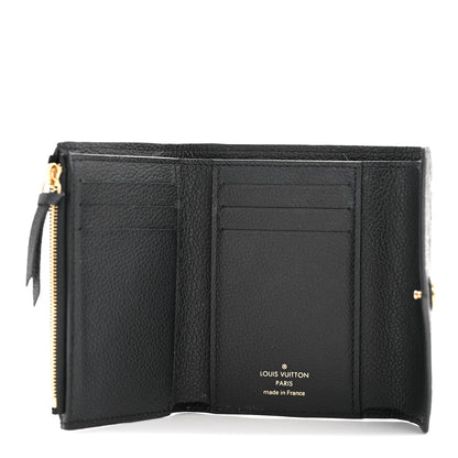Louis Vuitton Empreinte Victorine Wallet Black 5 of 10