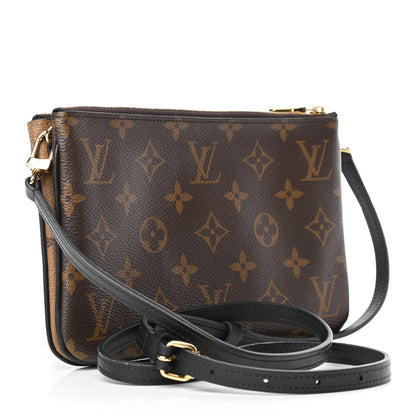 Louis Vuitton Reverse Monogram Giant Double Zip Pochette 2 of 4