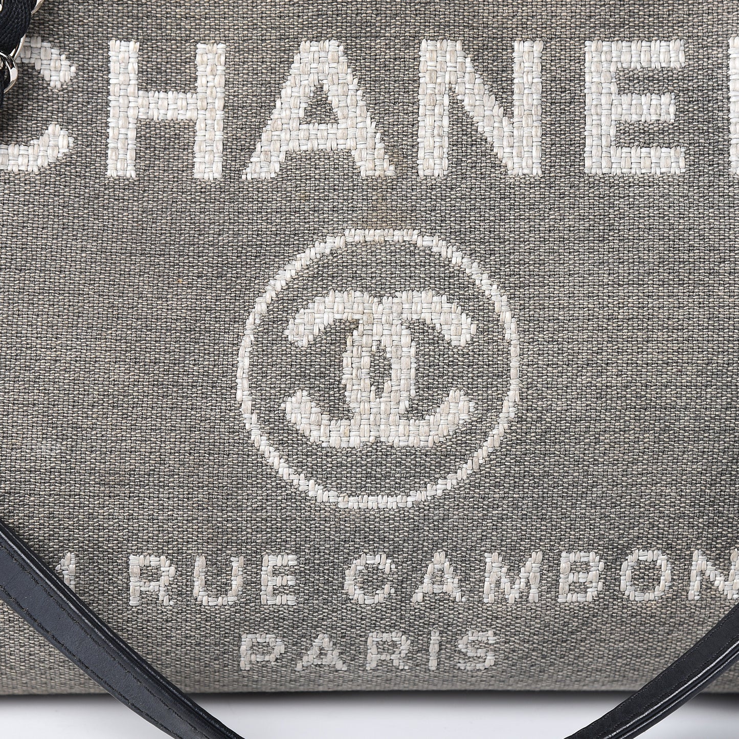 Canvas Small Deauville Tote Blue