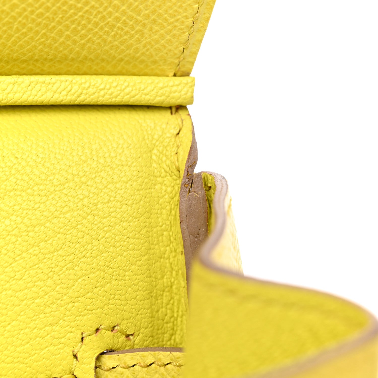 Hermes Epsom BIRKIN 30 Lime 12 of 20