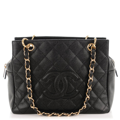 Chanel Caviar Quilted Petit Timeless Tote PTT Black 1 of 7