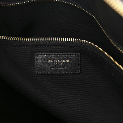 Saint Laurent Pony Hair Large Souple Sac De Jour Black 6 of 16