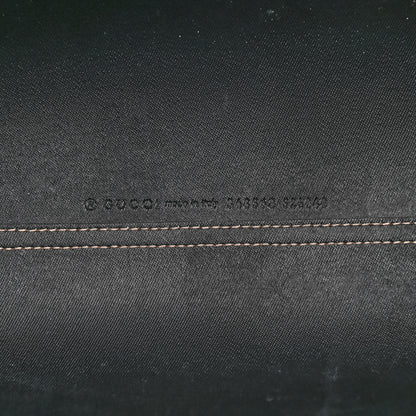 Gucci Calfskin GG Supreme Monogram Medium Reversible Tote Black 9 of 16