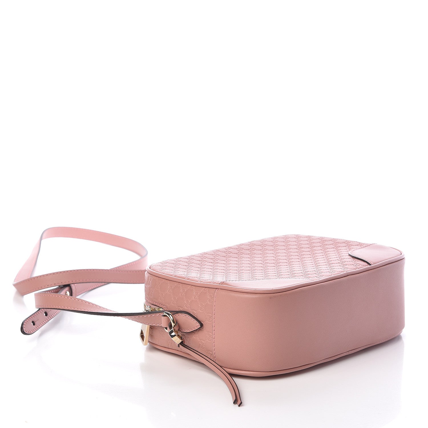 Gucci Soft Microguccissima Mini Bree Messenger Bag Soft Pink 4 of 10