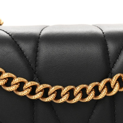 Dolce & Gabbana Calfskin Large Devotion Crossbody Bag Black 8 of 11