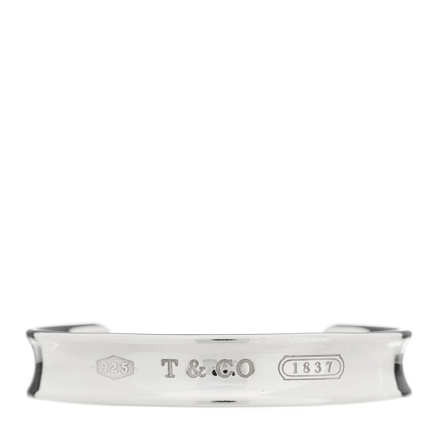 Tiffany Sterling Silver 1837 Cuff Bracelet 1 of 4