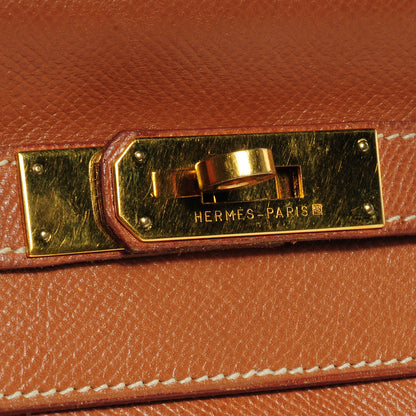 Hermes Courchevel Kelly Retourne 32 Gold 10 of 10