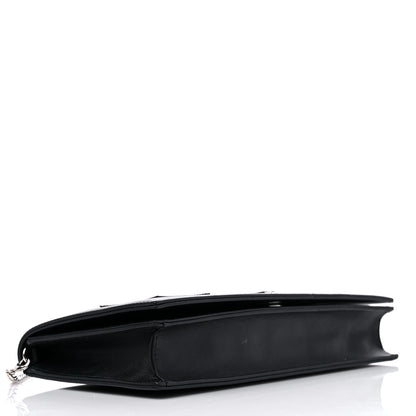 Christian Dior Calfskin Paradise Diorama Croisiere Chain Wallet Black 4 of 12