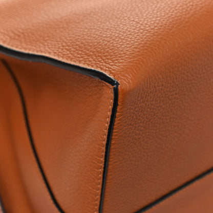 Loewe Grained Calfskin Cushion Tote Tan 7 of 11