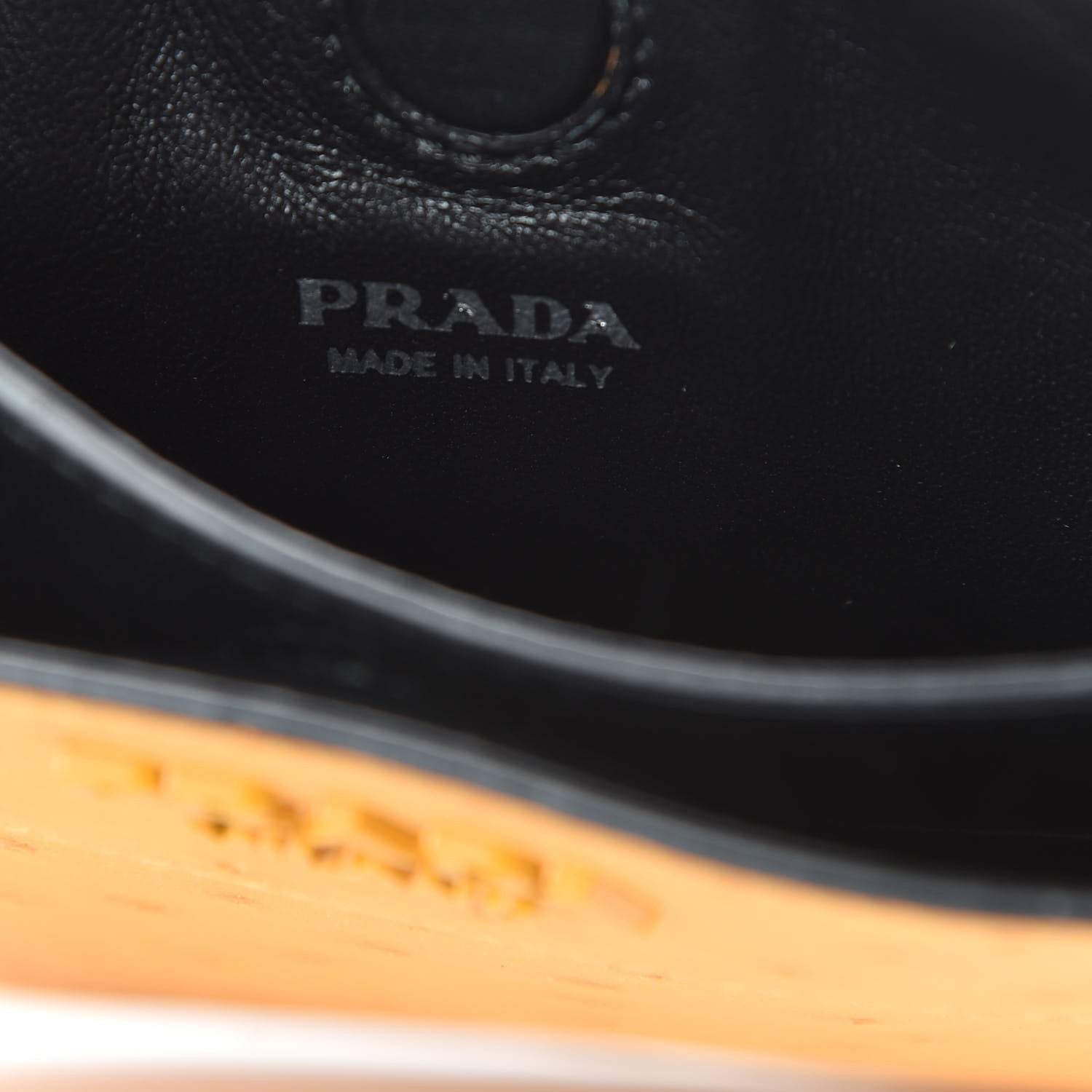 Prada Ostrich Small Margit Hobo Shoulder Bag Mimosa 7 of 10