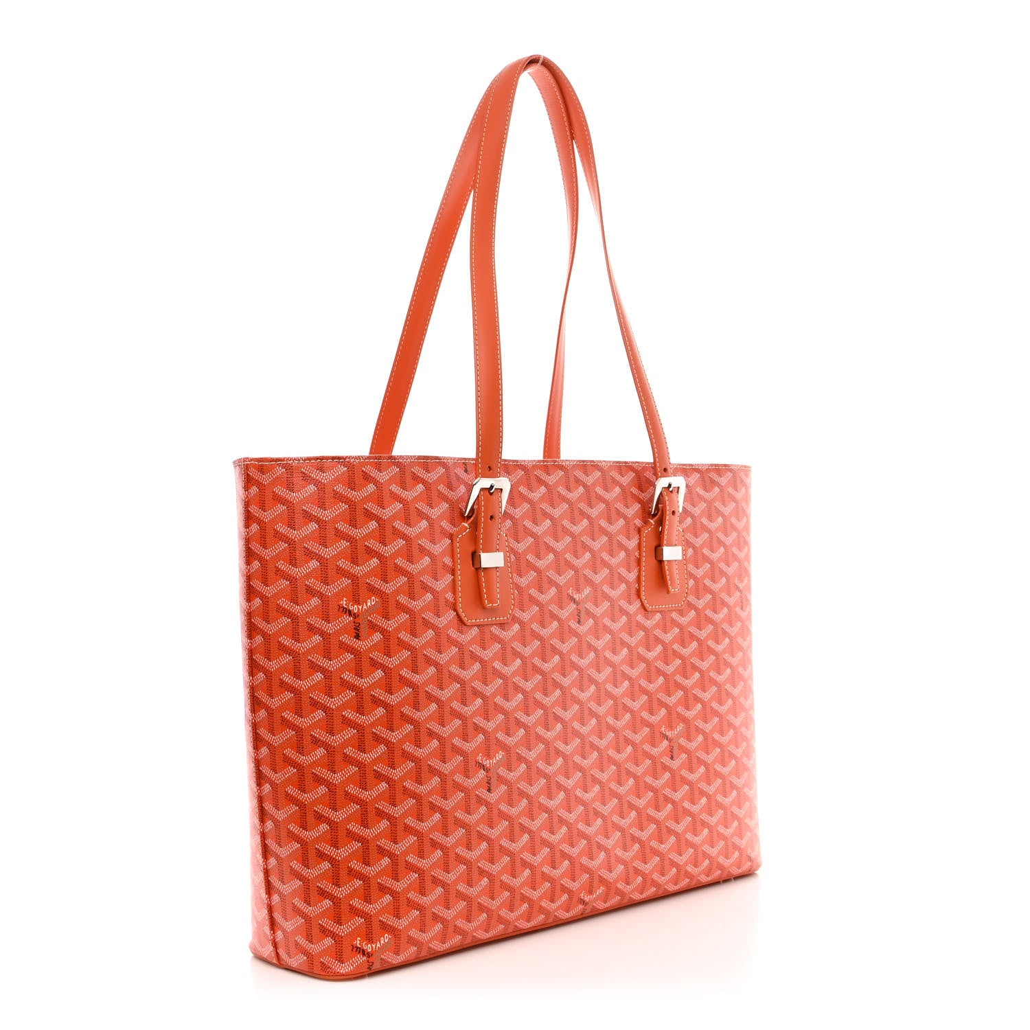 Goyard Goyardine Sac Marie Galante GM Orange 3 of 10