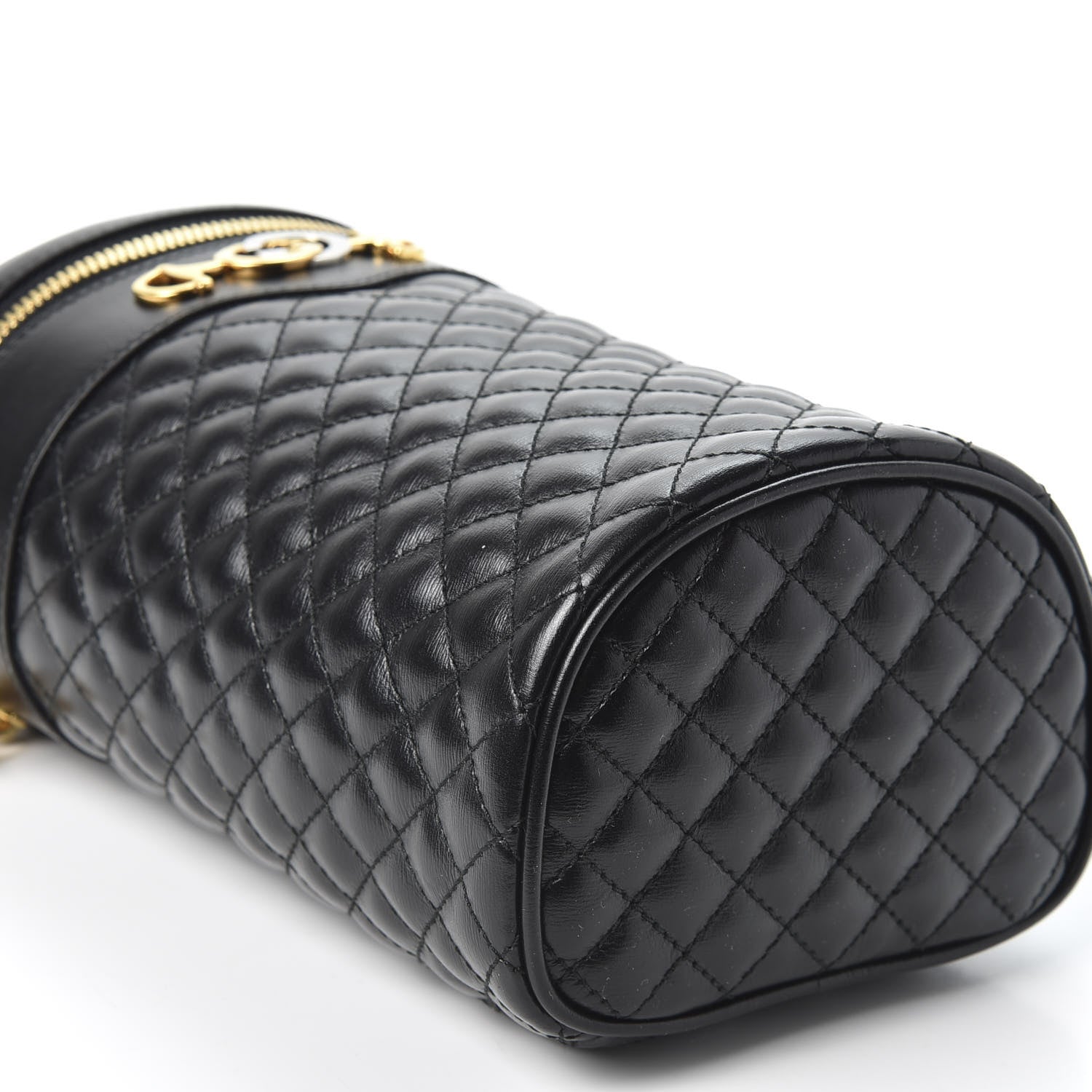 Gucci Calfskin Trapuntata Zumi Belt Bag Black 6 of 10
