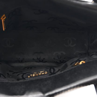 Chanel Caviar CC Stitched Small Tote Black 5 of 10