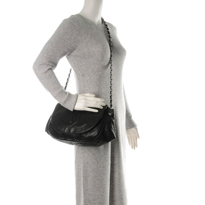 Chanel Caviar Half Moon Large Flap Black 2 of 7