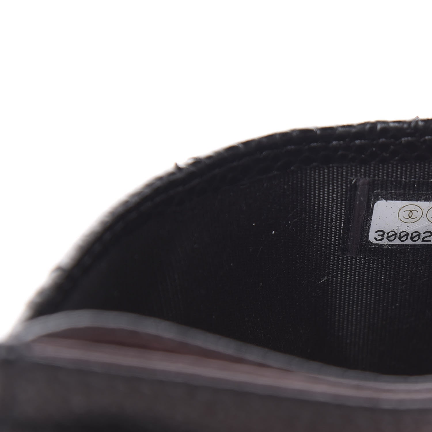 Chanel Caviar Quilted Card Holder Black 8 of 9
