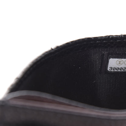 Chanel Caviar Quilted Card Holder Black 8 of 9