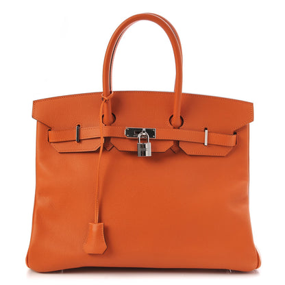 Hermes Epsom Birkin 35 Orange 1 of 37