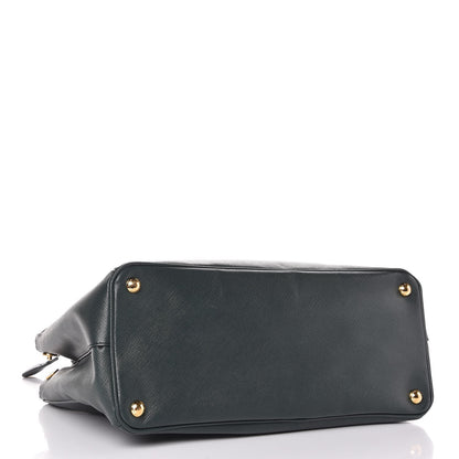Prada Saffiano Medium Galleria Double Zip Tote Smeraldo 4 of 13